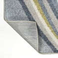thumbnail image 5 of JONATHAN Y DAZZLE 8 x 10 Area Rug, Flow Abstract Swirl - Blue/Mustard/Gray, DZC100C-8, 5 of 6