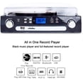 thumbnail image 2 of Tocadiscos DIGITNOW Bluetooth, casete de vinilo a MP3, color negro, 2 of 7