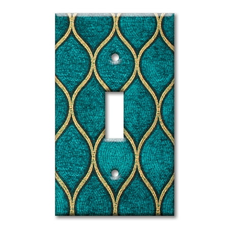 Gang Toggle Plastic Wall Plate - Single Gang Toggle OVERSIZE Wall Plate - Jade