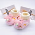 thumbnail image 2 of Otqutp Children Cartoon&nbsp;Sneakers Baby Girls Boys Warm Shoes Soft Booties Snow Comfortable Boots Toddler Warming Fashion Soft Shoes, 2 of 8