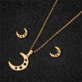 thumbnail image 2 of PVCS Women's Fashion Pendant Earring Set Color Clavicle Necklace Exquisite Earrings, 2 of 4