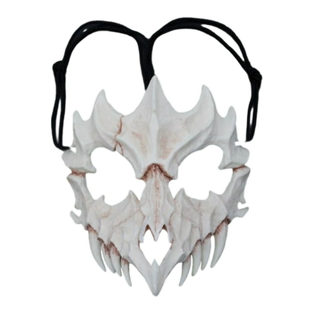 Festival Props for Halloween and Party Featuring Intricate - Face Craft for Indoor Outdoor Use with Safe Resin Material
