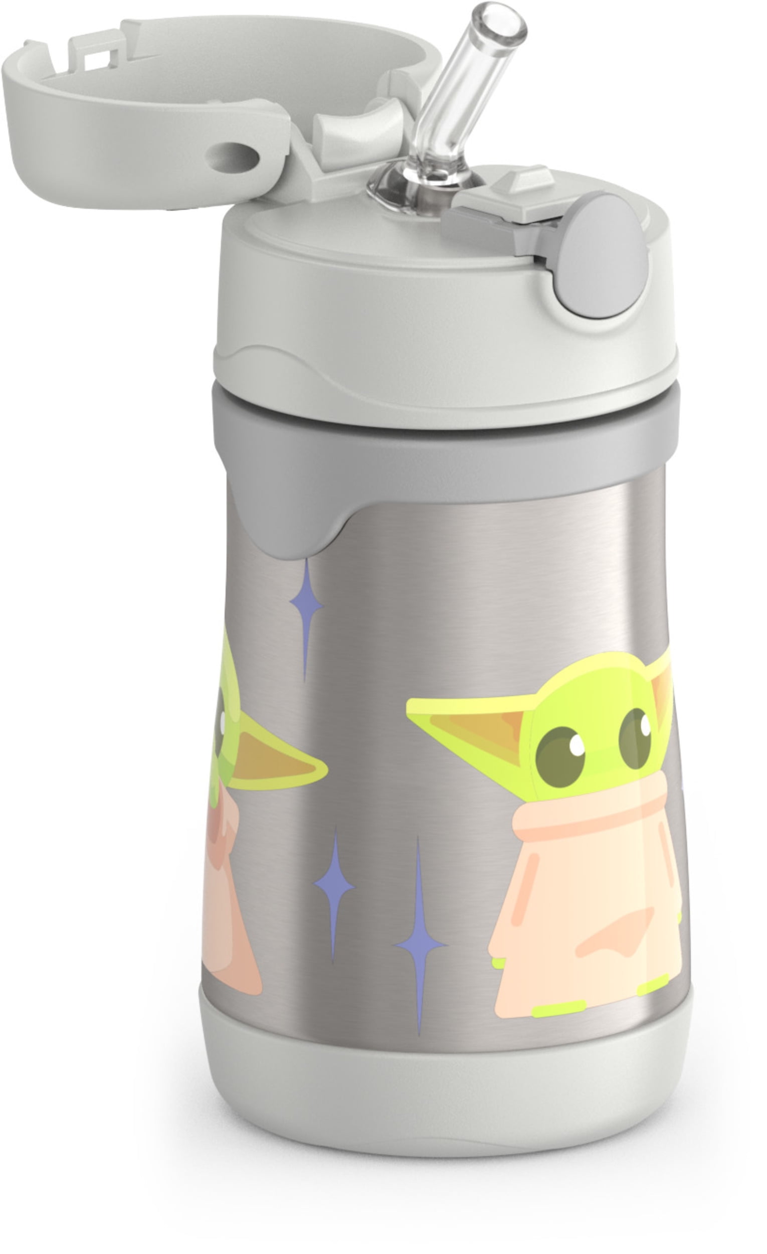 Thermos 10 oz. Vacuum Insulated Stainless Steel Straw Bottle - Mandalorian