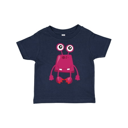

Inktastic Cute Monster Pink Monster Funny Monster Silly Boys or Girls Toddler T-Shirt