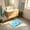 Blue, variant on Money Bathroom Rug Gift Bill Door Bath Mat for Bedroom Kitchen Dorm Money Shape Shower Mat Decoration Non Slip Washable Bath Rug for Bathroom,23''x15'',Blue