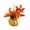 C, variant on Fall Artificial Pumpkins Ornament, Realistic Foam Pumpkin w/ Maple Leaf, Red Berries & Fake Flowers Decor, Halloween Thanksgiving Home Office Decoration, Table Centerpiece, Yellow & Orange, C