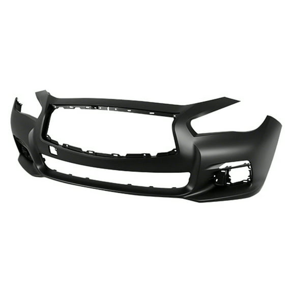 New  Infiniti OE Unpainted Front Bumper Cover Replaces 620224HB0H Excludes Sport fits 2014 INFINITI Q50 Base Sedan 4-Door