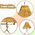 thumbnail image 4 of Bunblic T' Rung Vietnamese Traditional Musical Instrument Ethnic Percussion Instrument Xylophone for Performance Yoga Children Adults, 4 of 8