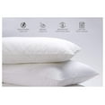 thumbnail image 3 of Down Eco Pillow - Soft, Eco-Friendly Pillow with 100% Recycled Fill - Exclusively for Courtyard - Standard (20" x 26"), 3 of 4