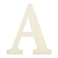 thumbnail image 1 of 15 Inch Wooden Letter,Large Blank Unfinished Wooden Alphabet Letters for Crafts, DIY Projects, Birthday, Party(Letter A), 1 of 7
