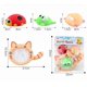 thumbnail image 3 of Baby bath water toy - Baby Bath Toys for Luminous Animals Set, Bath Time Toy Bathroom Wall Bathtub Tub Shower Kids Baby Infant Girls Boys Age 18months and up（Cat fishing with 3 animals）, 3 of 3