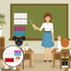 thumbnail image 4 of Útiles escolares magnéticos marcos para , manipulativo de matemáticas Paquete C Zulema Juguetes de matemáticas de diez marcos, 4 of 8