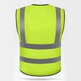 thumbnail image 6 of Safety Vest for Men High Visibility Reflective Vests Construction Security Workwear Vest with Multi Pockets, 6 of 6