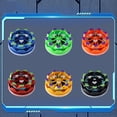 thumbnail image 3 of WIZUTIZ Medias de relleno para niños Medias de relleno para niños Juguetes giroscópicos Chispas de colisión Iluminadas Nuevos juguetes antiestrés Peonza para niños Adolescentes Multicolor 2x2 Pulgadas, 3 of 3