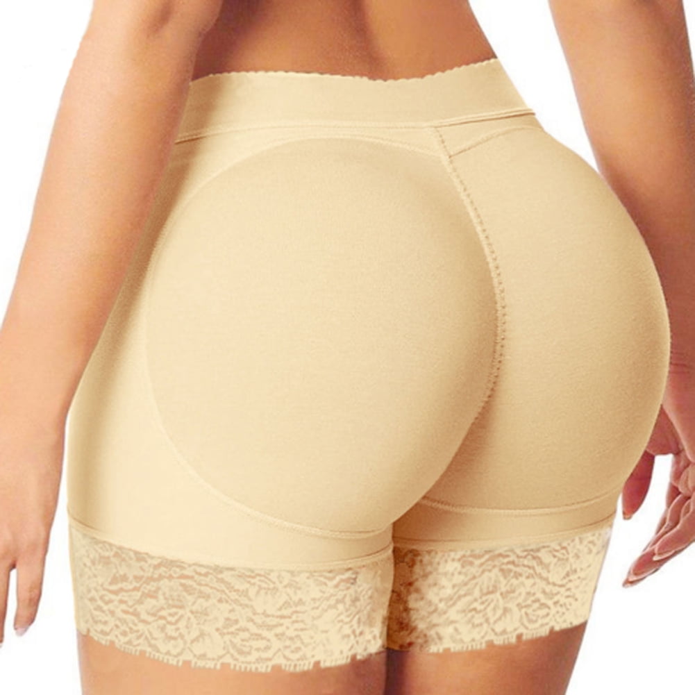Women Padded Butt Lifter Panty Body Shaper Fake Hip Shapwear Underwear  Briefs Plus Size Shaper (Size -L)