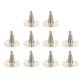 thumbnail image 1 of OULII 10Pcs Heavy Duty Wire Rope Hanging Code Silver Zinc Alloy Suspension for Indoor Display, 1 of 6