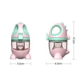 thumbnail image 3 of Silicona Sin Olor No Tóxica + Juguete Para La Dentición Del Bebé Pp Con 3 Bolsas Para Masticar Mordedor Para Bebés Interesante Forma De Dinosaurio Adorable Juguete Molar Para Bebés Para Niños Pequeños Noticed BA000734-01, 3 of 7
