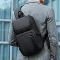 thumbnail image 3 of MARK RYDEN Sling Backpack for Men, Waterproof Shoulder Bag with USB Charging Port and Adjustable Strap, Holds 9.7 Inch ipad, Sling Bag for Traveling, Sporting, Cycling, Daily, 3 of 6