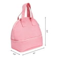 thumbnail image 2 of Unique Bargains Lunch Bag Insulated Bag Cute Tote Bag Pink, 2 of 6