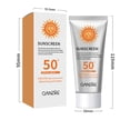 thumbnail image 3 of Crema solar facial completa, resistente al agua y al sudor, con protección SPF50+ refrescante. 50 g., 3 of 9