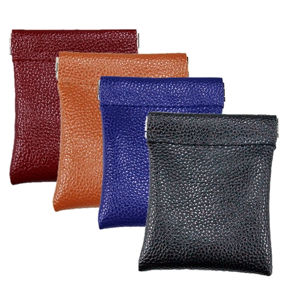 Monedero para llaves, monedero, auriculares, bolso de cuero para guardar tarjetas, monedero para hombre y mujer