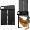 thumbnail image 1 of Automatic chicken coop door kit, timer chicken coop door, battery operated automatic chicken coop door with timer and light sensor, 1 of 5