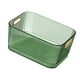 thumbnail image 1 of Contenedor de Almacenamiento de Plástico Transparente, Contenedor de Almacenamiento de Acrílico Verde Transparente Con ASAS Incorporadas, Organizador de, 1 of 7