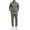 Dark Gray, variant on COOFANDY Men's Tracksuits 2 Pieces Waffle Hoodies Sweatsuit Sets Sports Jogging Suit Set