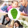 thumbnail image 4 of Push Bubble Sensory Toys Autismo Juguete antiestrés Puzzle (Grapes Green) Ehuebsd Para estrenar, 4 of 9