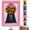 Light Pink, variant on Candy Dispenser Picture Frame Wall Mounted – 2-in-1 Gumball Machine with Push-Button, Decorative Wall Art & Candy Dispenser for Home, Office & Gift with 3 Ziplock Bags (Red)
