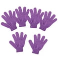 thumbnail image 1 of 6x Guantes de Limpieza de Baño Guantes Nylon para Ducha para Hombres y Mujeres Púrpura Zulema Guantes de limpieza de baño, 1 of 8