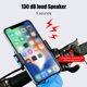 thumbnail image 4 of Multifuncional 4 en 1 USB bicicleta recargable LED luz con soporte para teléfono 130db bicicleta cuerno, 4 of 8