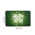 thumbnail image 3 of Clearance!Mode Green Shamrock Welcome St. Patrick's Day Doormat, Welcome St. Patrick's Day Door Mat Spring Home Decor Low-Profile Switch Rug Door Mat Floor Mat for Indoor Outdoor, 3 of 9