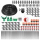 thumbnail image 1 of Kit de riego Irfora Kit de riego por goteo para plantas, sistema de riego DIY con boquillas, goteros de 40 metros, tubería para jardín, césped, Patio Irfora Kit de riego, 1 of 7
