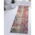 thumbnail image 2 of Unique Loom Tapis Surteint Moderne Sedona 2' 7 x 12' Multi/Beige, 2 of 2