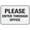 Warning Sign 3, variant on Please Drive Slowly Text Reflective Aluminum Sign - 8"x12", UV Protected, Waterproof, 4 Pre-Drilled Holes - Neighborhood, School Zone, Residential Street