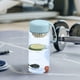 thumbnail image 4 of Botella de agua deportiva de 21,9 oz a prueba de fugas | Marcador de tiempo motivacional | Plástico esmerilado semitransparente portátil | Resistente para lavavajillas | Hidratación de fitness en, 4 of 6