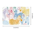 thumbnail image 3 of Balery Design Name Doormats - Non-Slip Front Door Mat Spring Doormat For Front Door Decor, Home, And Office, Welcome Mats With Floral Print 16x24 Inch, 3 of 9