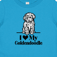 thumbnail image 4 of Inktastic I Love My Goldendoodle Dog Boys or Girls Baby T-Shirt, 4 of 5