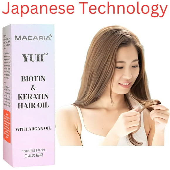 YUII Biotin & Keratin Hair Oil for Long Hair | biotin hair growth | biotin hair oil|biotin oil for hair growth |super blend biotin oil | biotin oil for hair thanks