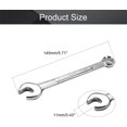 thumbnail image 2 of HUGFEGWE 12 Point Combination Wrench, 11mm Metric 153mm / 6-inch Length, 1pcs CJB91-22667, 2 of 9