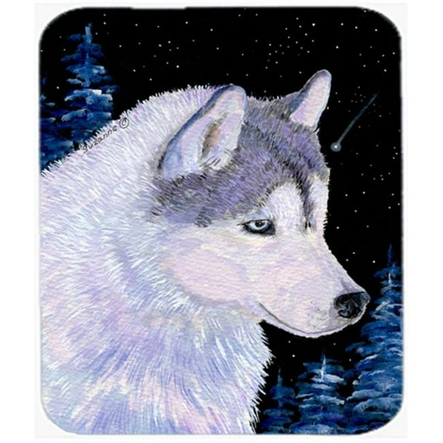 Tapis de Souris Husky Sibérien&44; Coussin Chauffant Ou Couette