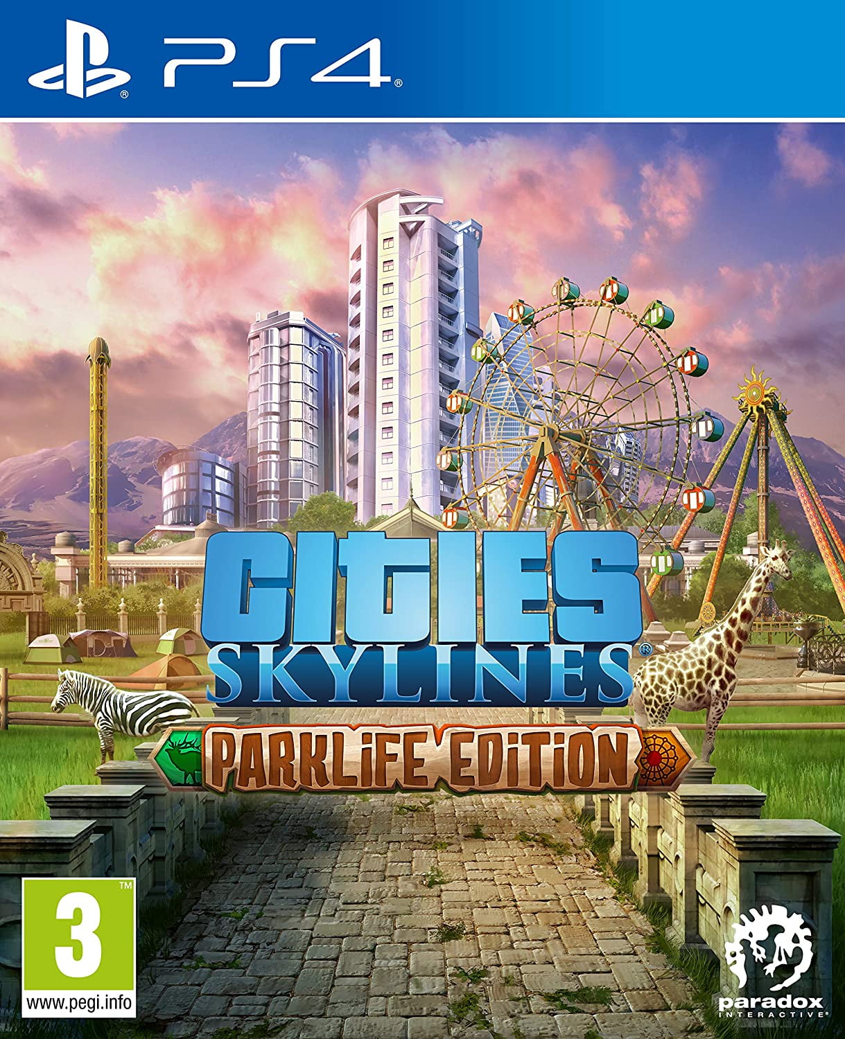 Cities Skylines (PS4 - Playstation 4) PARKLIFE EDITION Create the Metropolis of your dreams -