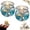 Ocean*2, variant on Mini Bubble Fish Tank Candle, Aesthetic Decor Cute Decorative Candles for Home, Goldfish Bubbles Candle for Home Room Desk Decor Party Favor Decorative Candlestick (Ocean*4)