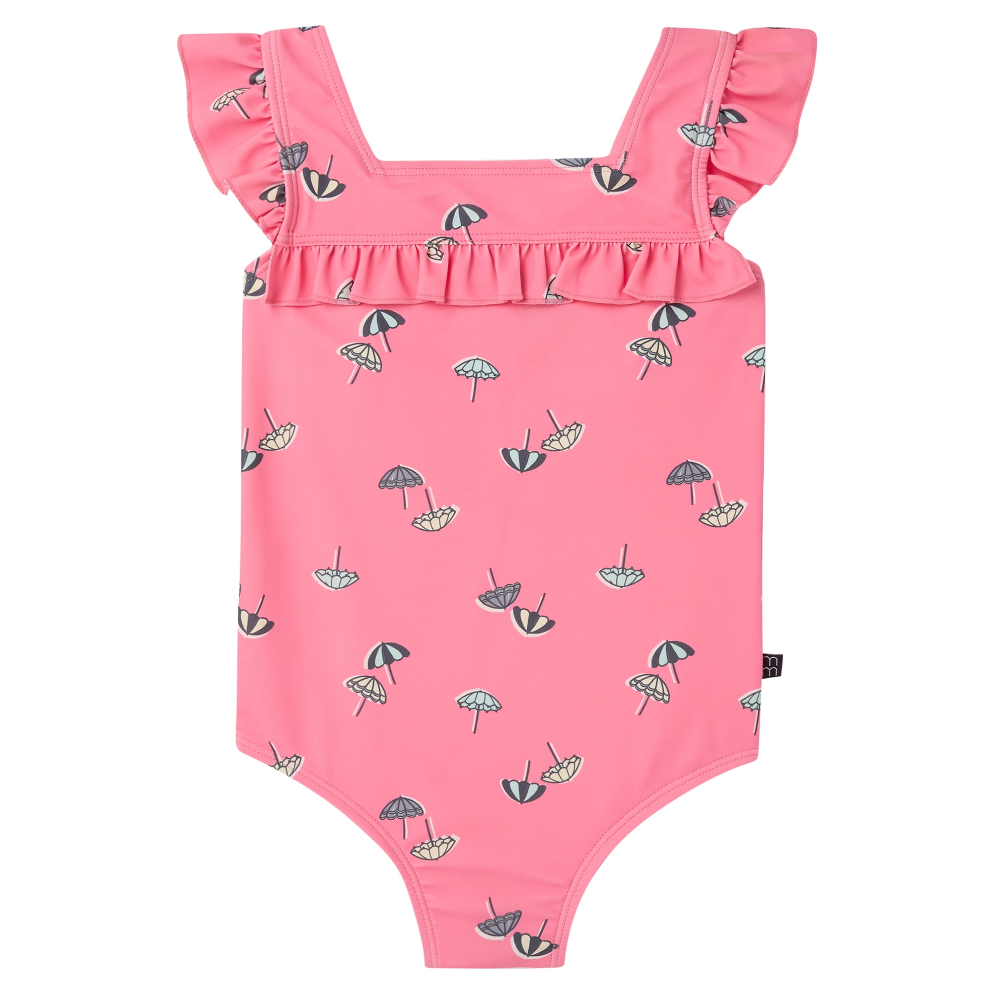 Modern Moments by Gerber Baby and Toddler Girl One-Piece Swimsuit, Sizes 0/3M-5T
