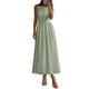 thumbnail image 1 of Vestido Maxi PRETTYGARDEN sin mangas con patchwork verde claro XXL, 1 of 8