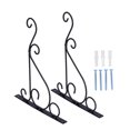 thumbnail image 1 of Outdoor Hanging Bracket,Outdoor Hanging Brackets Durable Hanging Plants Bracket Wall Hook Streamlined Design, 1 of 8