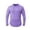 A-Purple1093, variant on XIAONU Men's Slub Knit Hoodie Slim Curved Hem Long Sleeve Pullover Hoodie Breathable Minimalist Activewear Tops