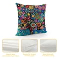 thumbnail image 4 of Orinice Throw Pillow Covers Patterns Strips Mexican Style Tree Flower Floral Pillowslip Square Sofa Cute  Cushion Cases Pillowcases White, 4 of 5