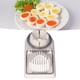 thumbnail image 4 of Cortador De Huevos De Acero Inoxidable Seguro Fácil De Operar Para Huevos Duros Ayudante De Cocina Para Chefs, 4 of 7